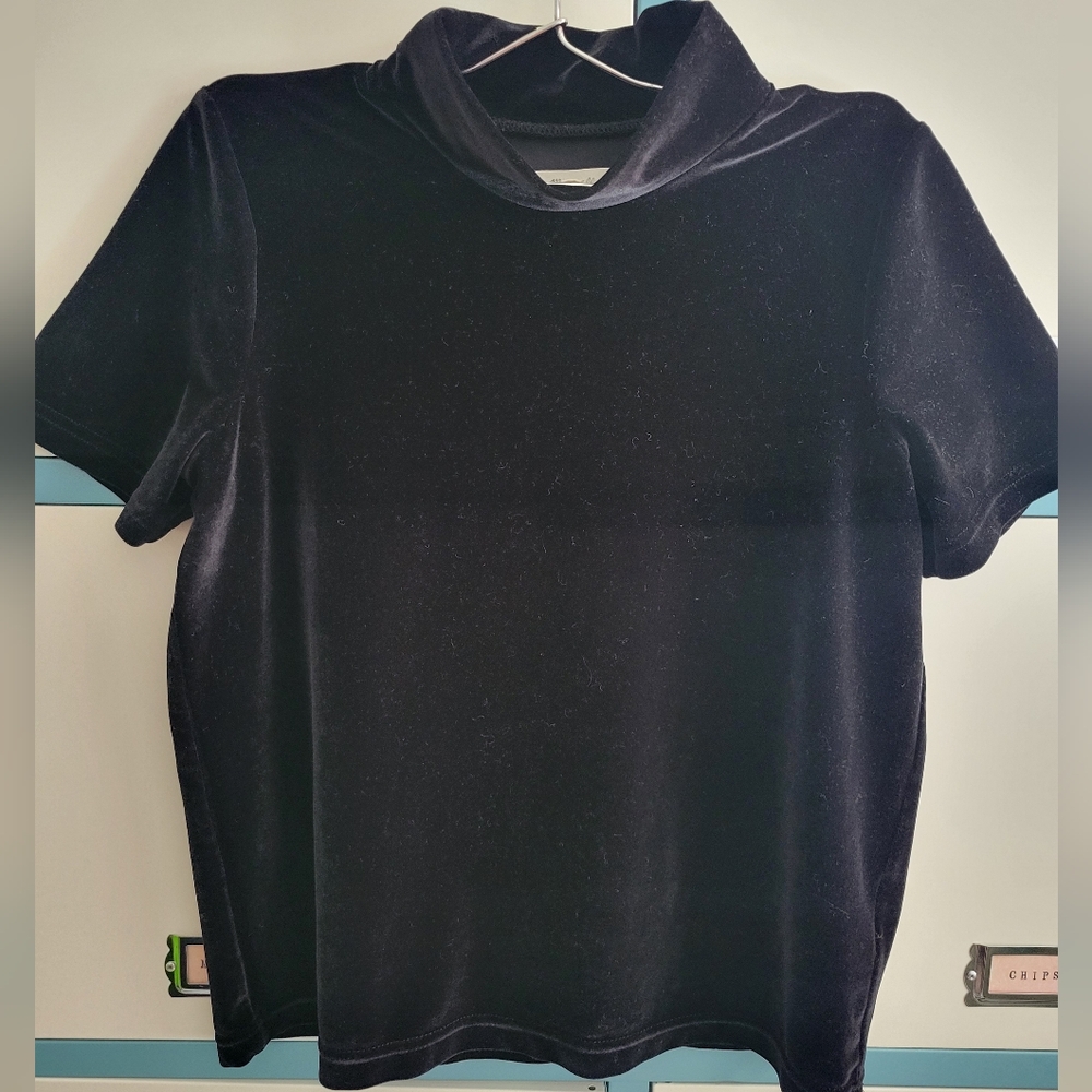 Madewell velvet top
